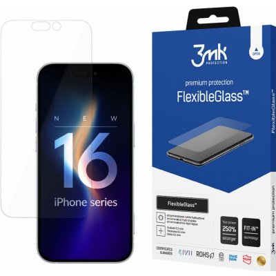 3mk hybridní sklo FlexibleGlass pro Apple iPhone 16 Pro Max 5903108586412 – Zboží Živě