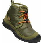 Keen Howser II Chukka Wp Children capulet olive/russet orange – Zbozi.Blesk.cz