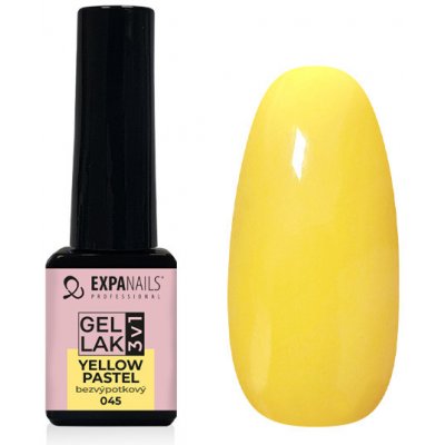 Expa-nails expanails uv/led gel lak 3v1 yellow pastel 5 ml – Zboží Dáma
