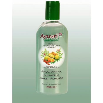 Ayuuri Shampoo pro suché a poškozené vlasy Amla Aritha 200 ml