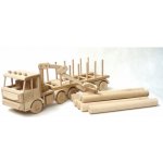Ceeda CAVITY Dřevěné nákladní auto TIRÁK s KLÁDAMI obrovský 70 cm – Hledejceny.cz