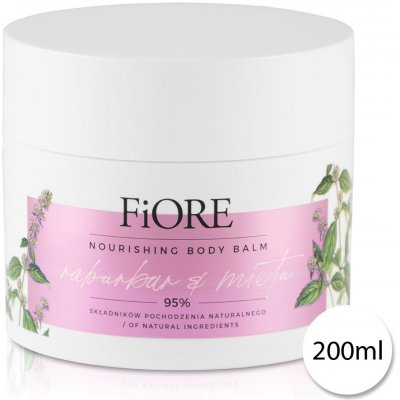 Fiore vyživující balzám na tělo vůně rebarbory a máty 200 ml – Zboží Dáma