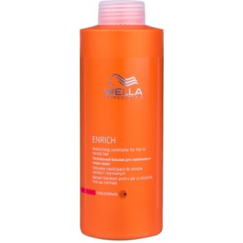 Wella Enrich hydratační Conditioner pro jemné až normální vlasy 1000 ml