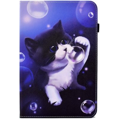 Protemio ART Zaklápěcí obal Huawei MatePad T10 / T10S 57144 BUBBLE CAT – Zboží Mobilmania