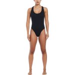 Nike jednodílné dámské plavky Swim Elevated Essential Pucker Crossback černé – Zboží Dáma