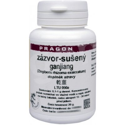 Zázvor sušený extrakt Ganjiang 20g Pragon – Hledejceny.cz