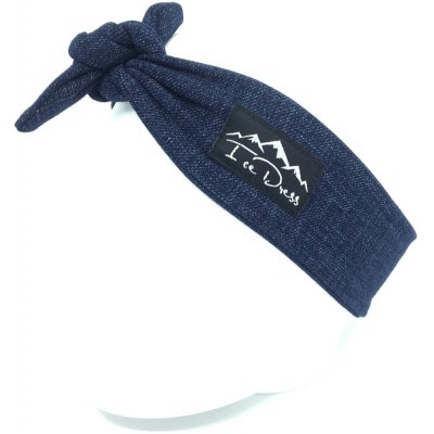IceDress čelenka uzel Jeans II- dětská – Zboží Mobilmania
