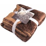 Stoklasa Deka beránek hnědá tmavá hnědá 150x200 – Zboží Dáma