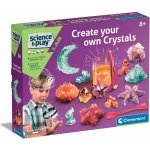 CLEMENTONI Science&Play Laboratoř Vytvoř si vlastní krystaly – Zboží Dáma