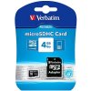 Paměťová karta Verbatim MicroSDHC Class 10 4 GB 44080