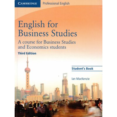 English for Business 3rd Edition Studies Student's Book Upper-Intermediate to Advanced B1/C1