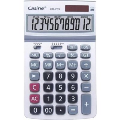 Casine Stolní kalkulačka CD-289 12-timístná - tp11423
