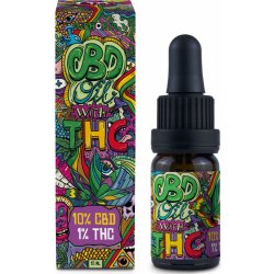 Euphoria CBD konopný olej 10% 10 ml 1%THC