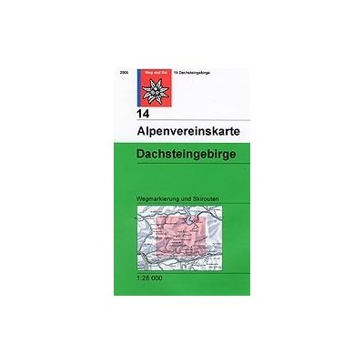 Alpenvereinskarte Dachsteingebirge 14