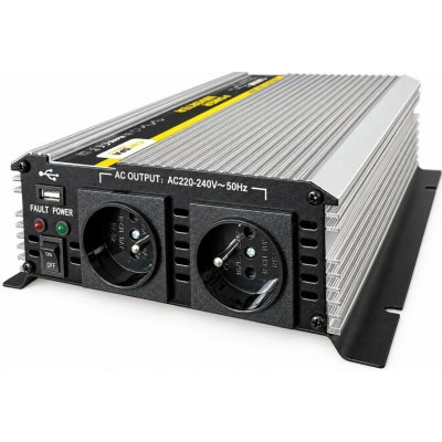 Carspa CAR 1.6KU-24 24V/230V 1600W modifikovaná sínus | Zboží Auto