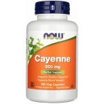 Now Cayenne 500 mg x 100 rostlinných kapslí – Hledejceny.cz