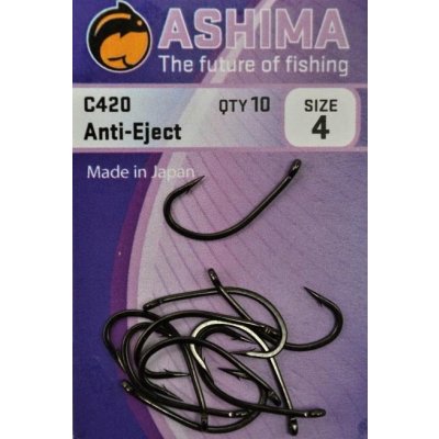 Ashima C-420 Super Anti-Eject Carp vel.4 10ks – Zboží Mobilmania