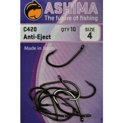 Ashima C-420 Super Anti-Eject Carp vel.4 10 ks – Zboží Dáma