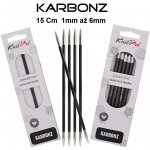 Ponožkové jehlice Karbonz 15 cm 2,25 mm – Hledejceny.cz