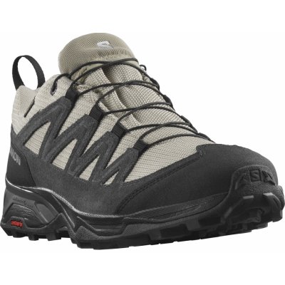 Salomon X Ward Leather Gtx Vintage Kaki black pewter – Zboží Mobilmania