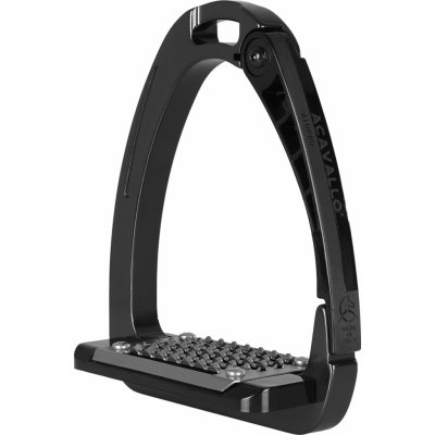 Acavallo Třmeny bezpečnostní Arena Alupro Aluminium charcoal 12 cm – Zboží Dáma