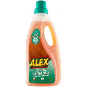 Alex čistič a extra síla na dřevo 750 ml