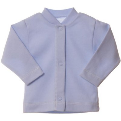 MKcool Česká výroba bavlněný kabátek s dlouhým rukávem modrý – Zboží Dáma