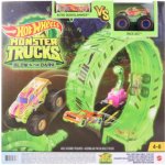 Hot Wheels Monster trucks Svítící ve tmě výzva epické smyčky HBN02 – Zboží Dáma