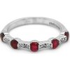 Prsteny Beny Jewellery zlatý s Rubíny a diamanty 2010575