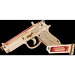WOODEN CITY 3D puzzle Pistole Legend BRT 9, 31 ks – Hledejceny.cz