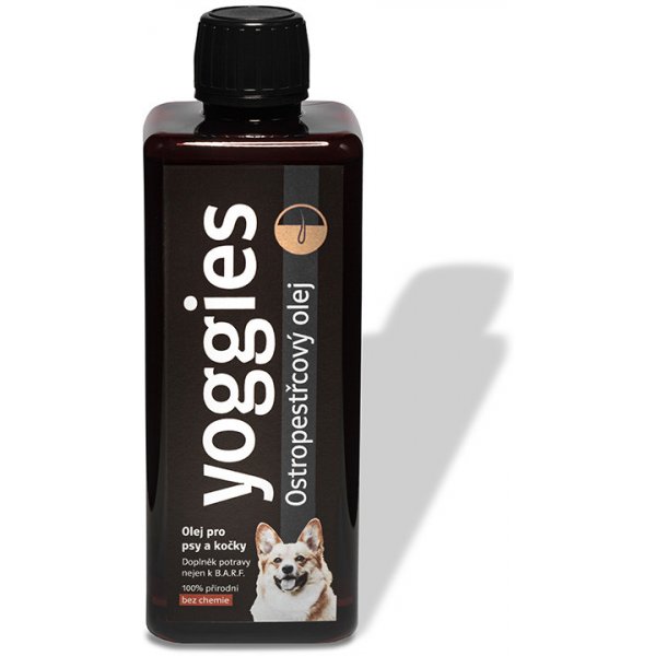 Vitamíny pro psa Yoggies Ostropestřcový olej pro psy a kočky 500 ml