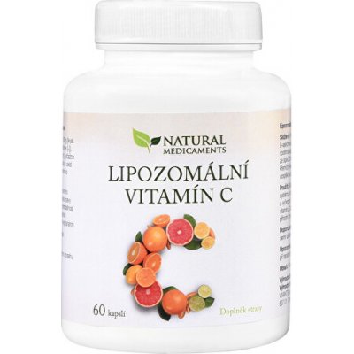 Natural Medicaments Lipozomální Vitamín C 60 kapslí – Zboží Mobilmania