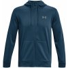 Pánská mikina UA Armour Fleece FZ Hoodie Mikina Under Armour Modrá