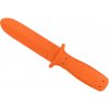 Nůž pro bojové sporty ESP tréninkový krátký, oranžový soft
