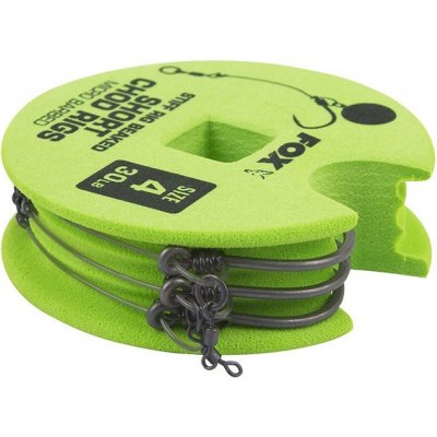Fox Hotový návazec Edges Stiff Chod Rig Short vel.8 25 lbs 3 ks – HobbyKompas.cz