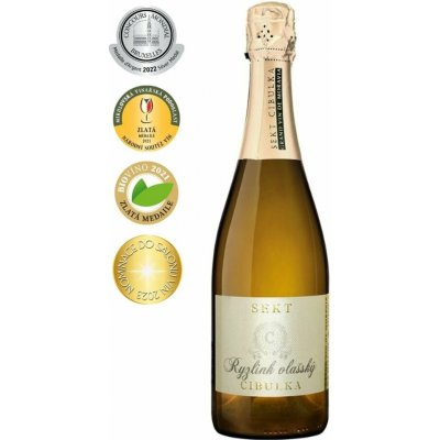 Cibulka Sekt Ryzlink vlašský 11% 0,75 l (holá láhev) – Hledejceny.cz