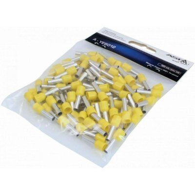 Dutinové elektrické konektory - dutinky 6 mm2, 100 ks - ASTA – Sleviste.cz