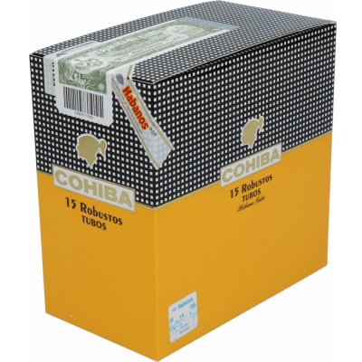 COHIBA ROBUSTO AT TUBOS 15 ks – Zbozi.Blesk.cz