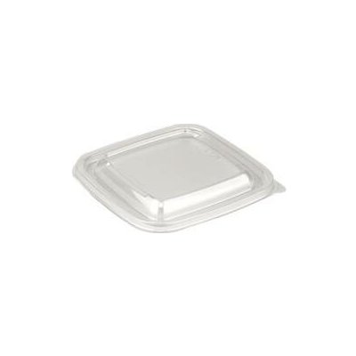 ECOFOL Plastové víčko PET hranaté pro misky 160x160 mm 375/500/625/750/825 ml transparentní bal/75 ks – Hledejceny.cz