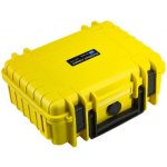B&W Outdoor Case Type 1000 yellow, foam 1000/Y/SI – Hledejceny.cz