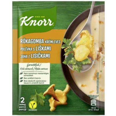 Knorr Krémová polévka s liškami 56 g