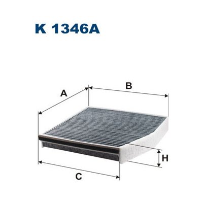 Filtr, vzduch v interiéru FILTRON K 1346A (K1346A) – Hledejceny.cz