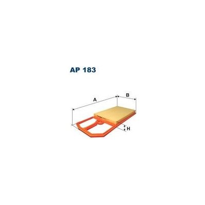 Vzduchový filtr FILTRON AP 183 – Hledejceny.cz
