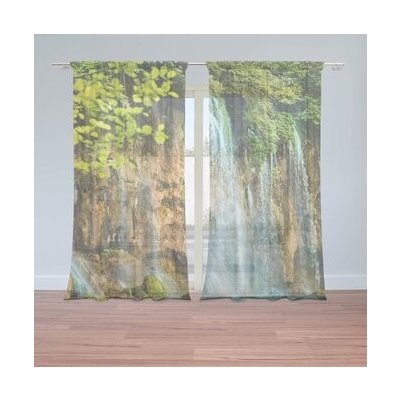 Sablio Záclony Vodopád 2: 2ks 150x250cm – Hledejceny.cz