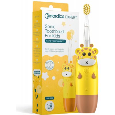 Nordics Oral Care yellow žirafa – Zboží Živě