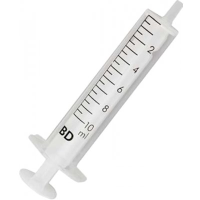 BD Discardit Stříkačka 10 ml luer slip 100 ks 12 bal/kart – Zboží Dáma