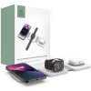 Baterie pro bezdrátové telefony Nabíječka pro iPhone, Apple Watch a AirPods - Tech-Protect, A24 MagSafe Wireless Charger White
