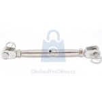 Napínák trubkový s vidlicemi, nerez A4 M12, balení 1 ks – Sleviste.cz