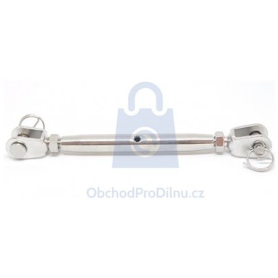 Napínák trubkový s vidlicemi, nerez A4 M12, balení 1 ks – Sleviste.cz