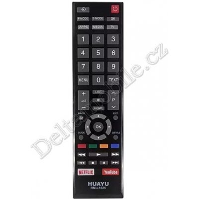 Dálkový ovladač Huayu RM-L1625 pro Toshiba – Zbozi.Blesk.cz